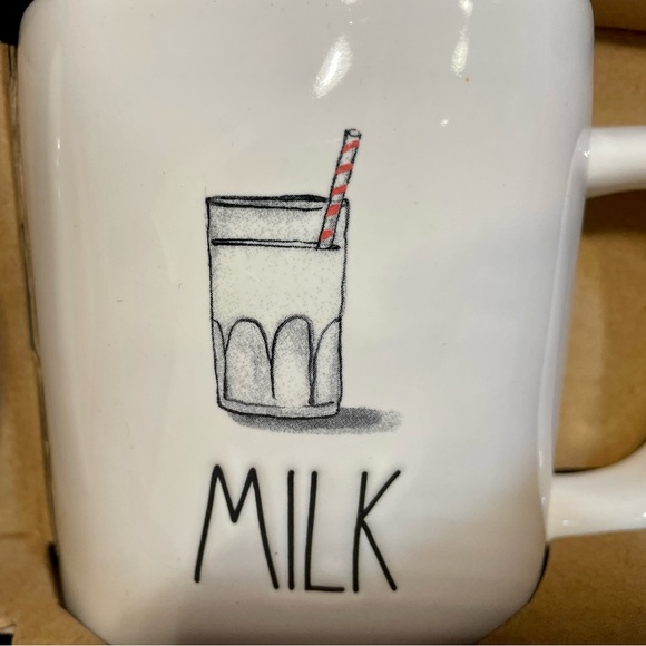Rae Dunn Milk and Cookies Set - Picture 2 of 4